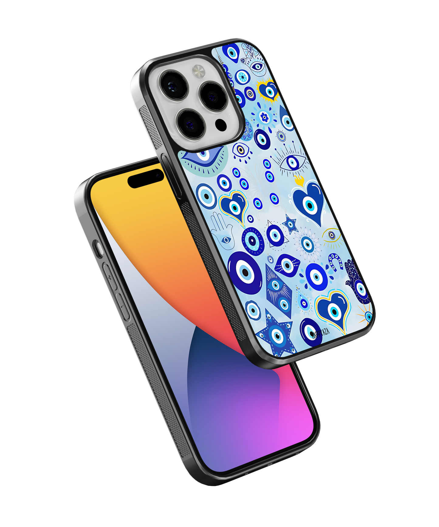 Seamless pattern with Nazar amulet Designer Phone Case