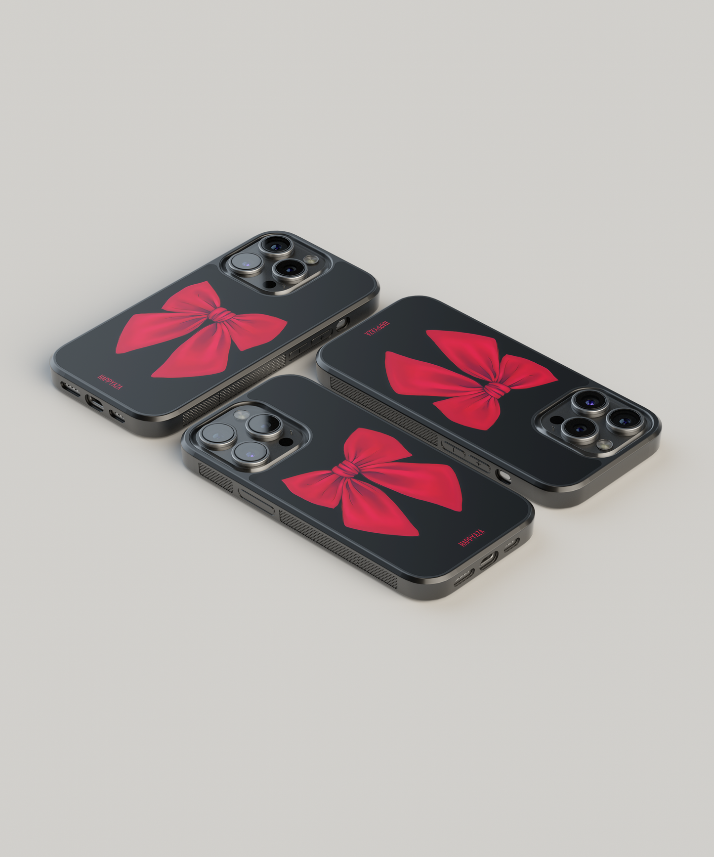 Scarlet Ribbon Elegance Designer Phone Case