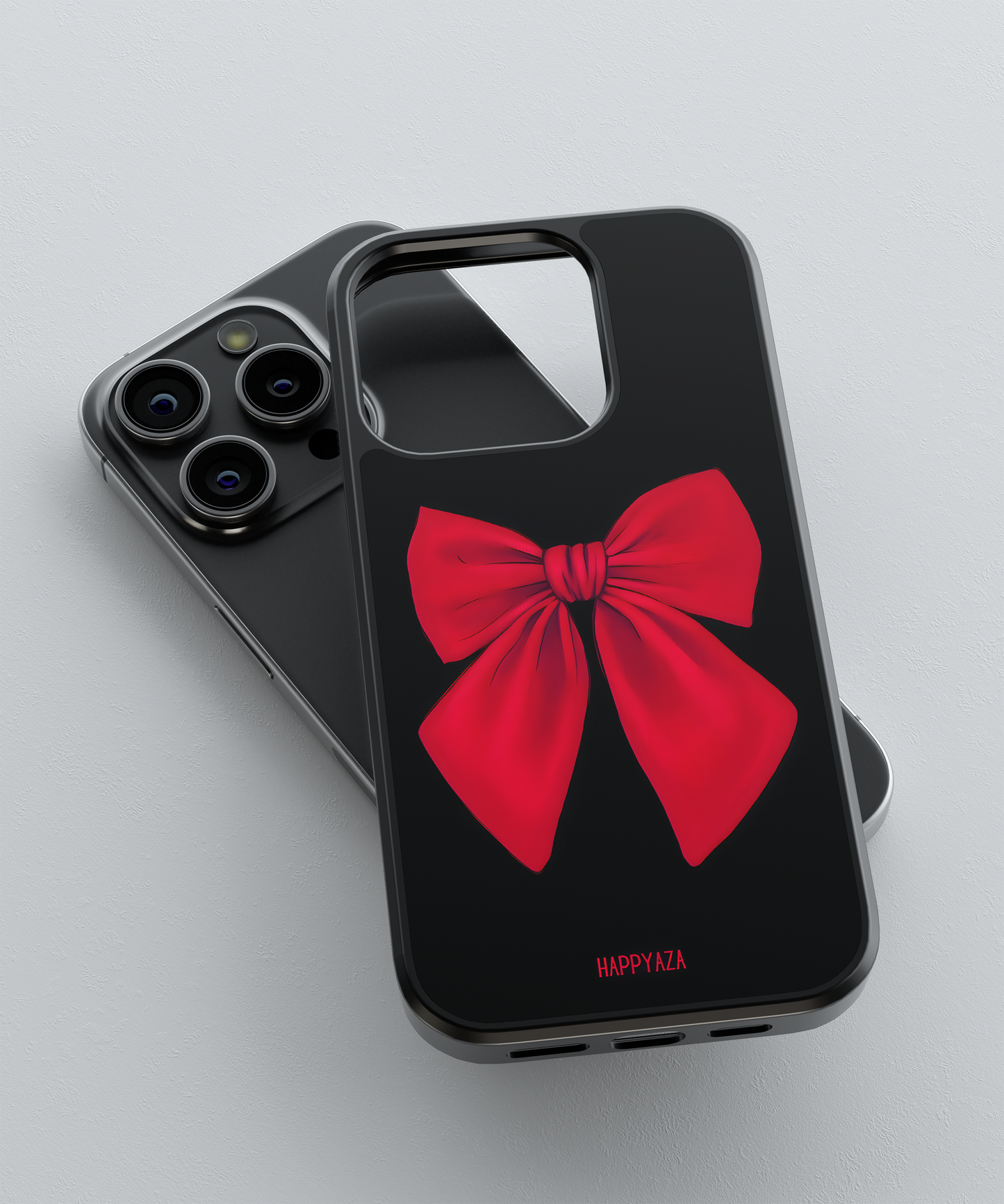 Scarlet Ribbon Elegance Designer Phone Case