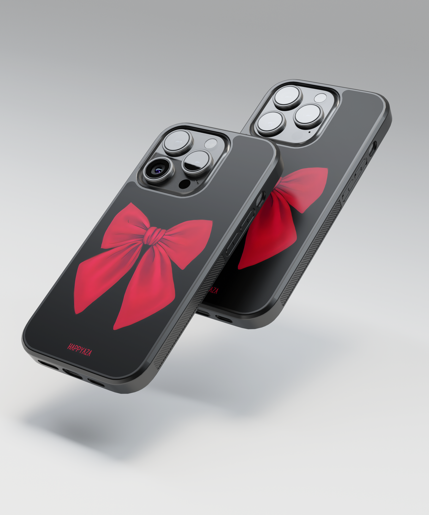 Scarlet Ribbon Elegance Designer Phone Case