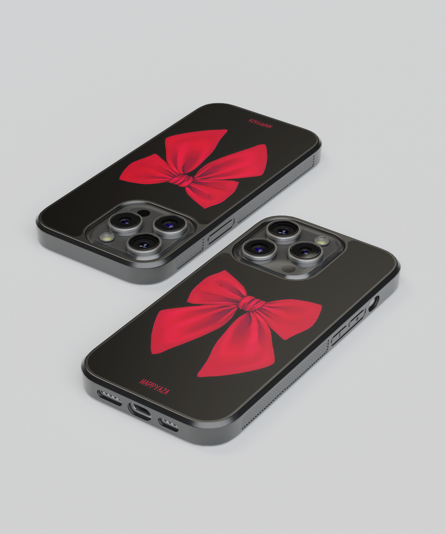 Scarlet Ribbon Elegance Designer Phone Case