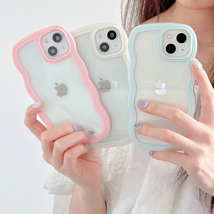 Curly Aesthetic Wave Phone Case For iPhone