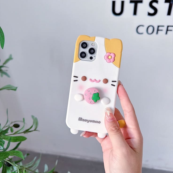 Strawberry Paws Phone Case