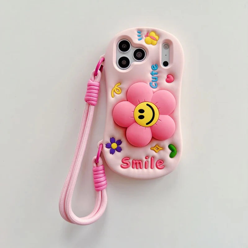Sunny Flower Smile Phone Case