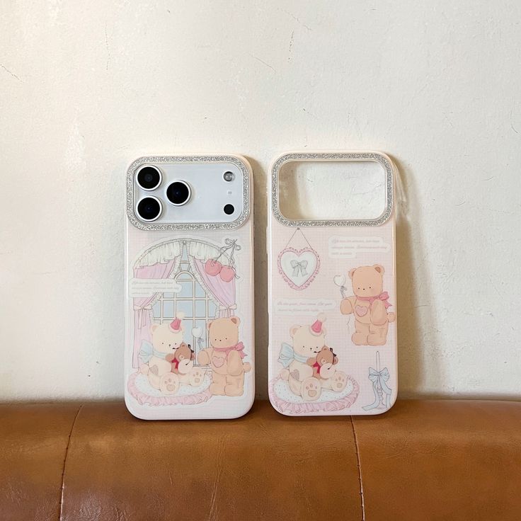 Pastel Teddy Bear Aesthetic Silicone Phone Case