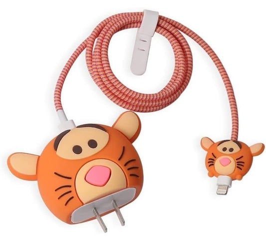Cute Cartoon Series Fast Charger Protector for iPhone (Soomio)