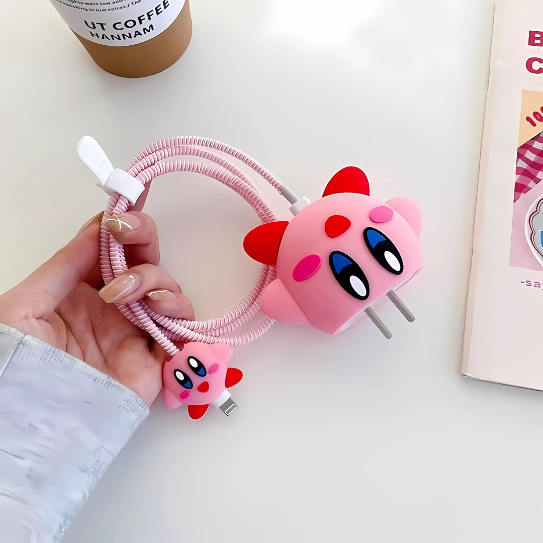 Cute Cartoon Series Fast Charger Protector for iPhone(Cute Kawaii)