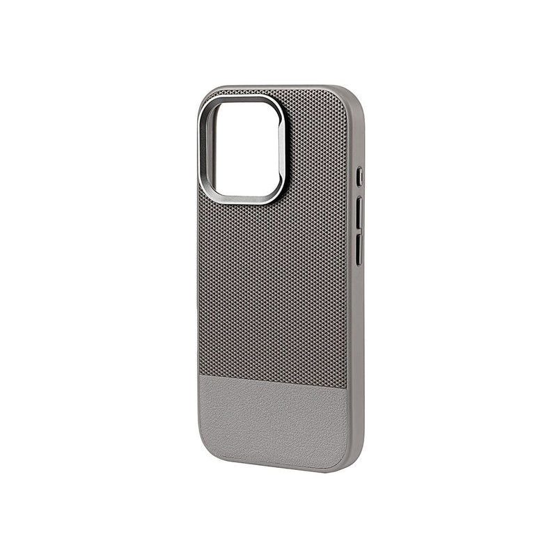 Vegan Leather Metro Weave Phone Case (With Box Packing)