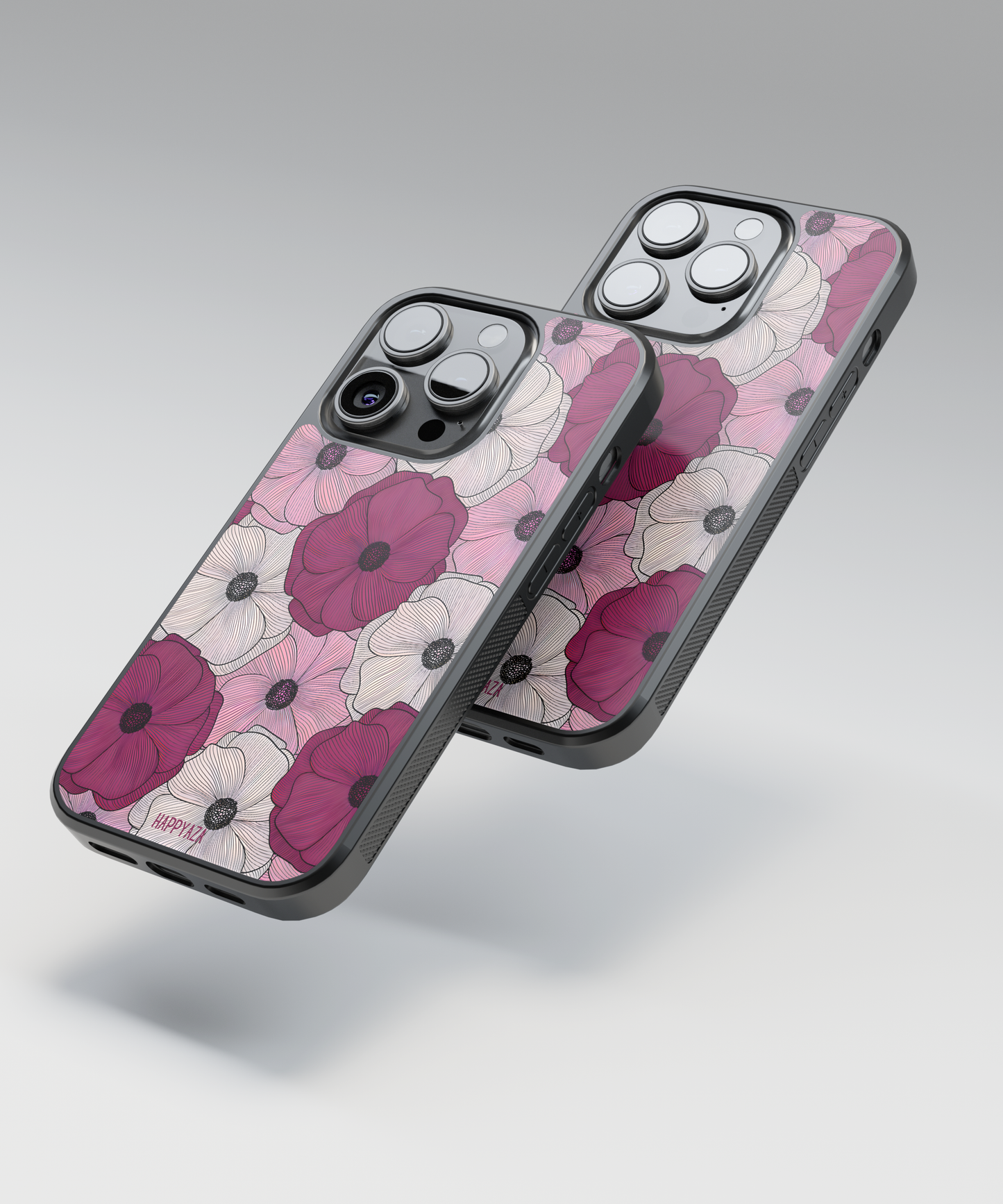 Vintage Floral Waves Designer Phone Case
