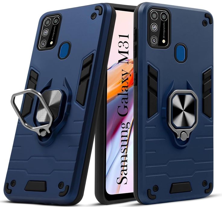 Rugged Shockproof Magnetic Ring Holder For Phone case