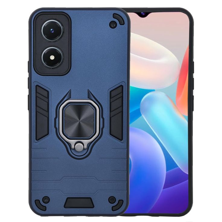 Rugged Shockproof Magnetic Ring Holder For Phone case