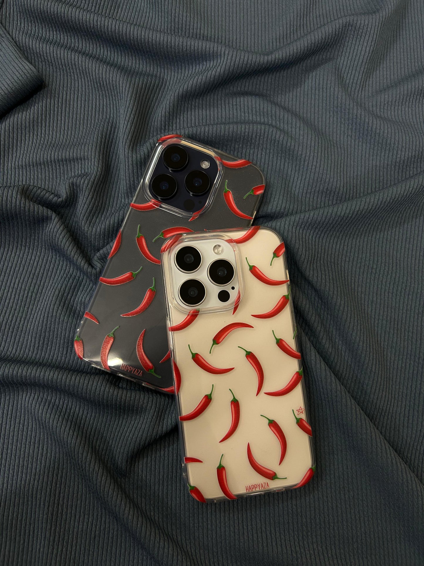 Spicy Chillies Soft Silicone Phone Case