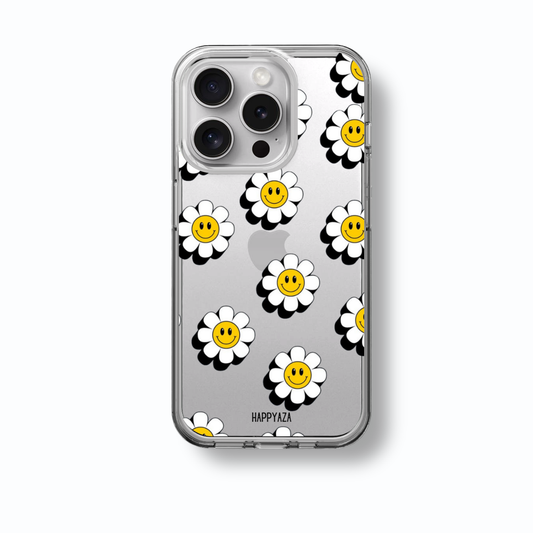 Smiley Cute SunFlower Soft Silicone Phone Case