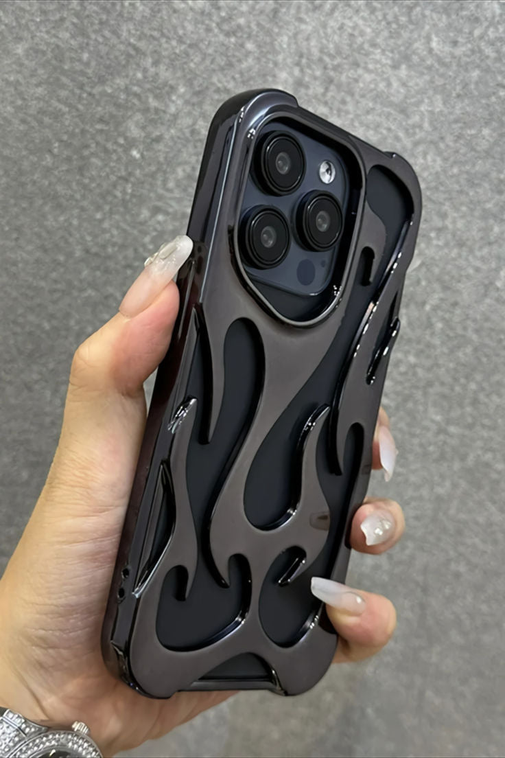 Flame Flexible Shock Proof Case For iPhone