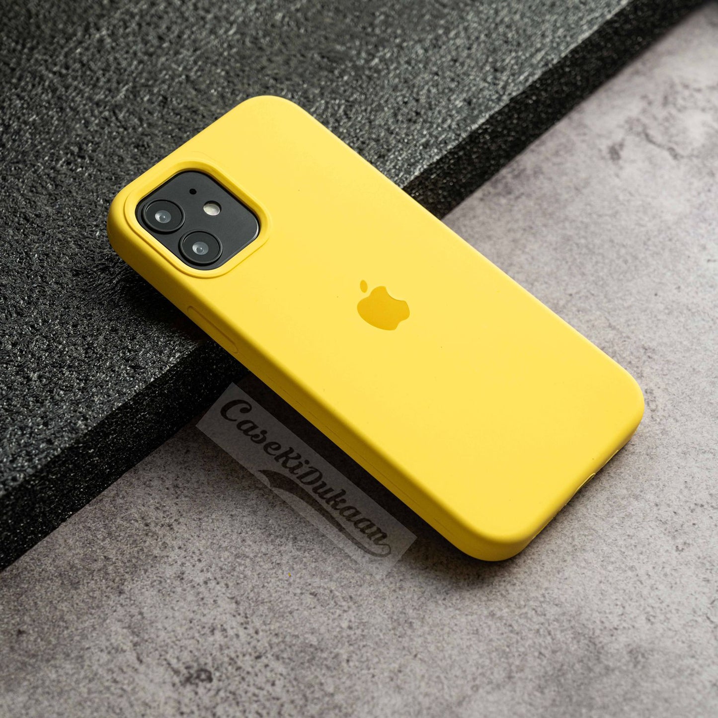 iPhone Original Liquid Silicone Phone Case ( light Yellow)