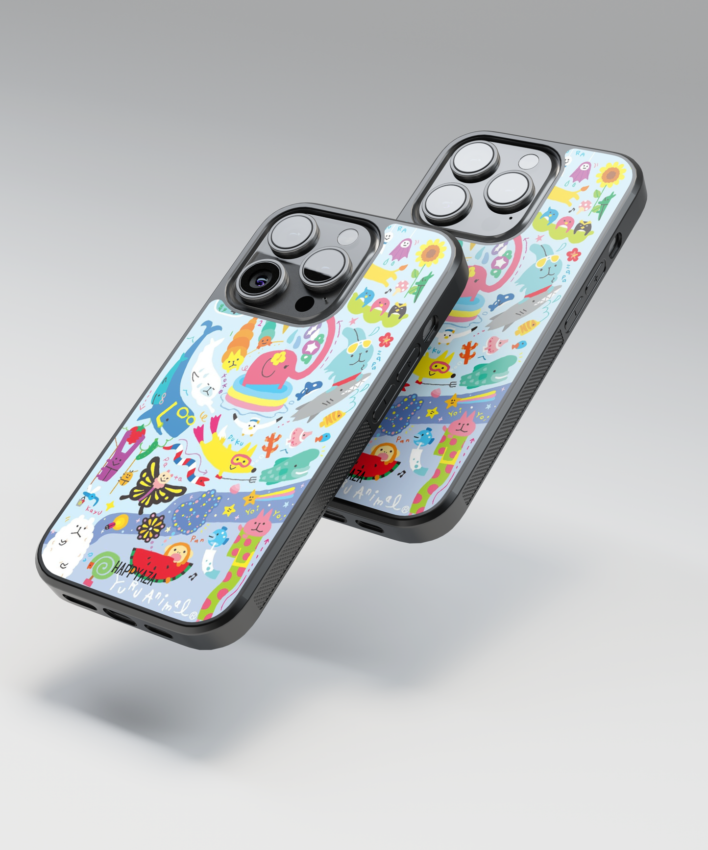 Cute Colorful Animals Designer Phone Case