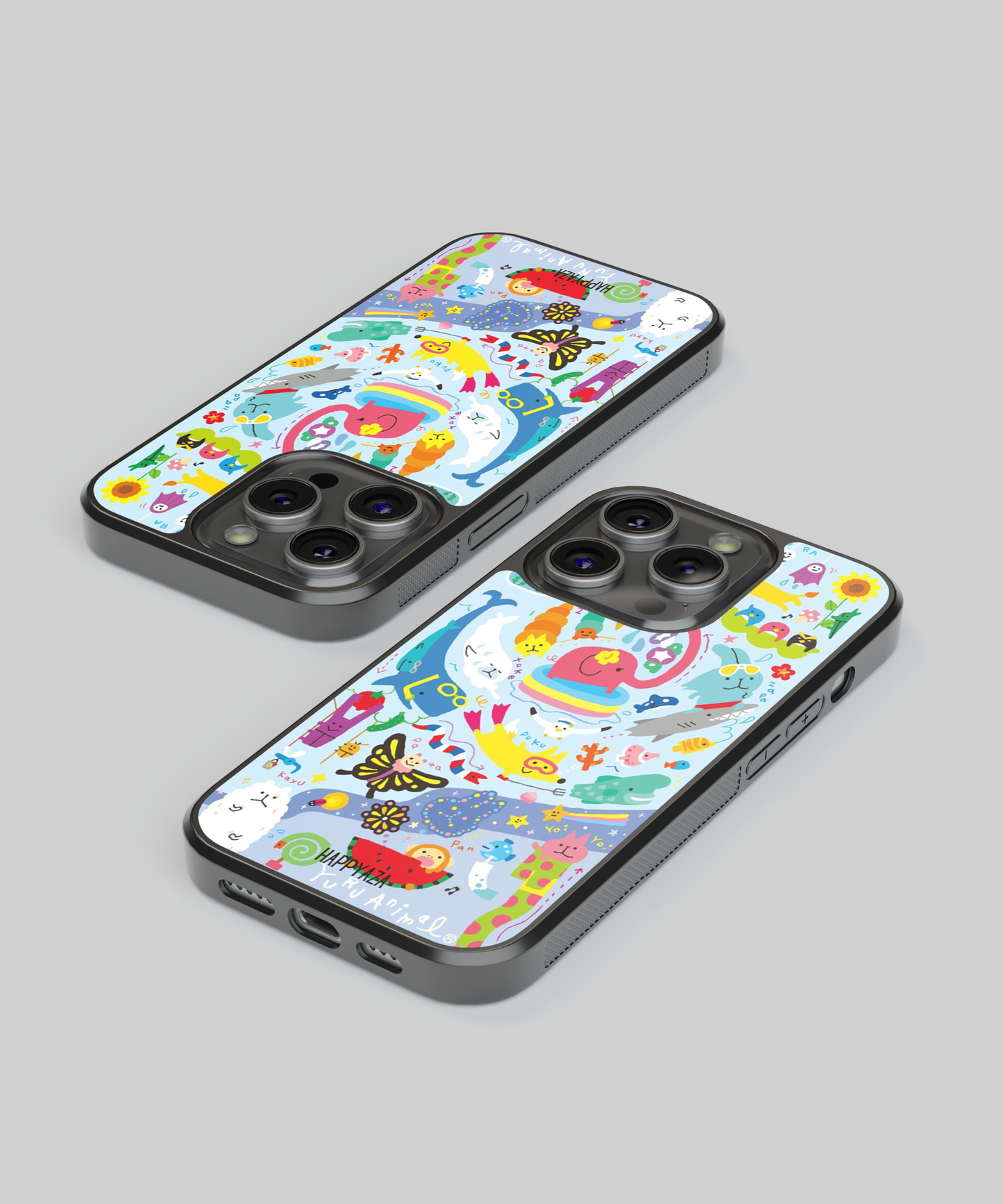 Cute Colorful Animals Designer Phone Case