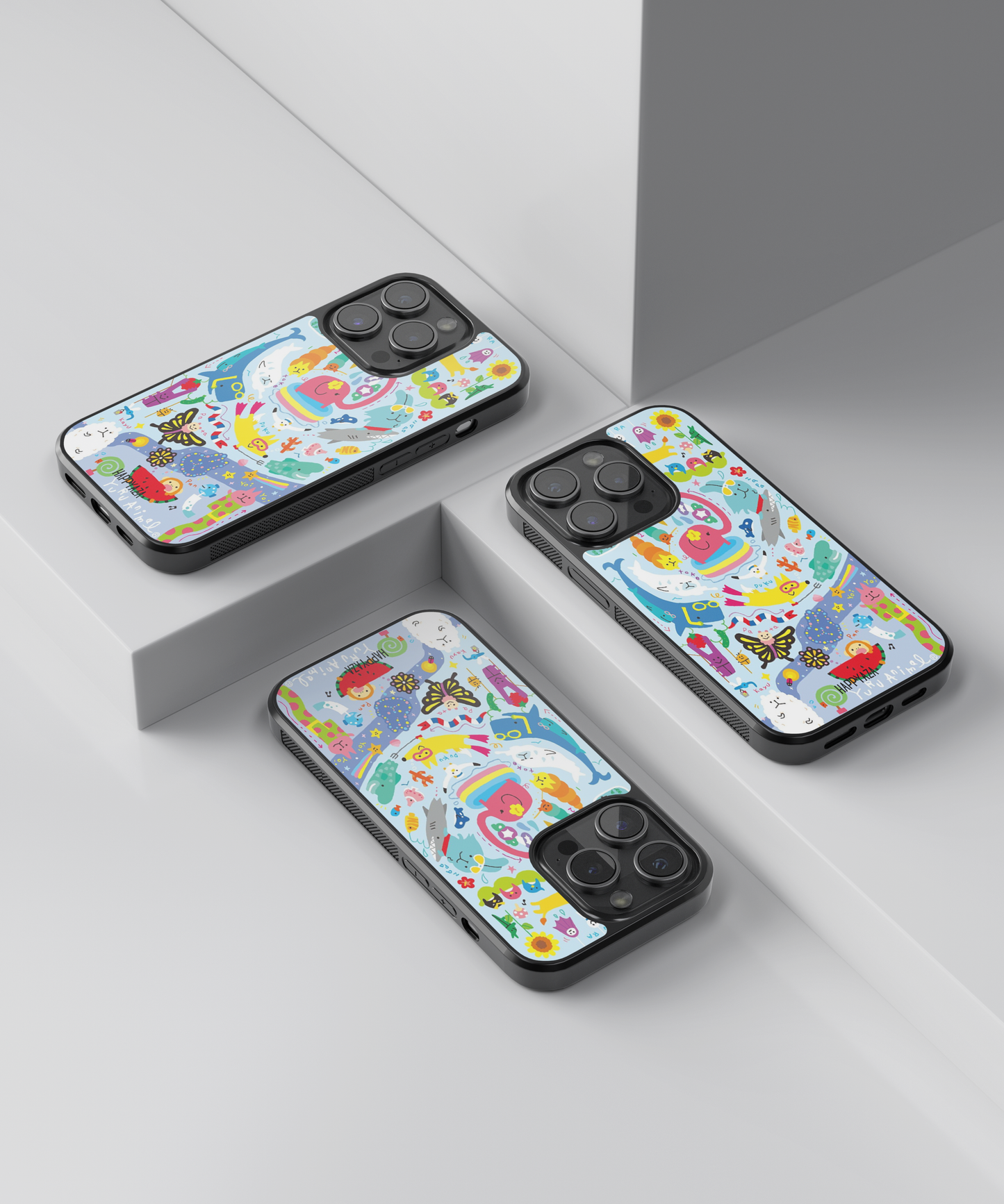 Cute Colorful Animals Designer Phone Case