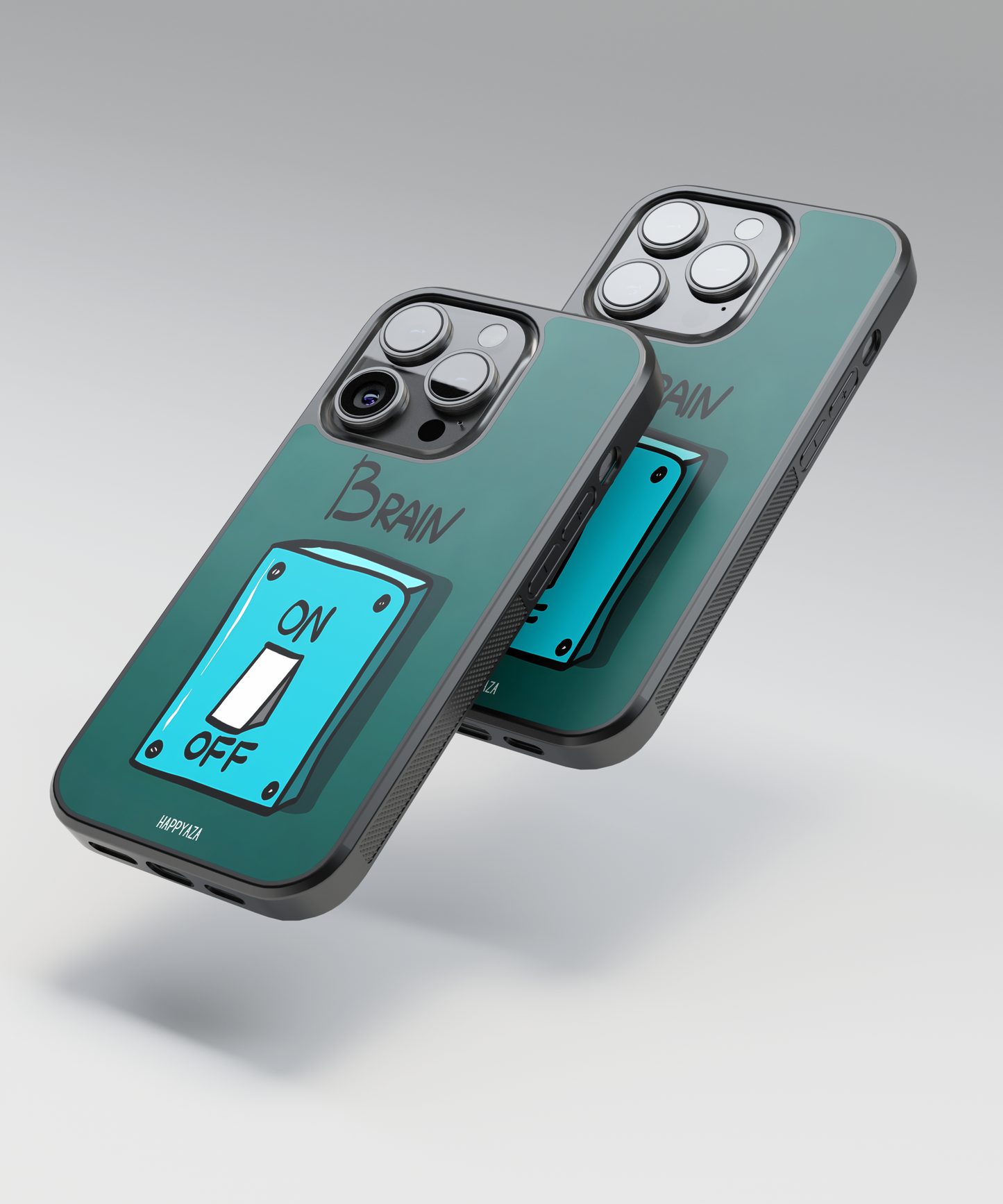 Brain On/Off Designer Phone Case