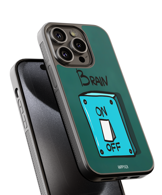 Brain On/Off Designer Phone Case
