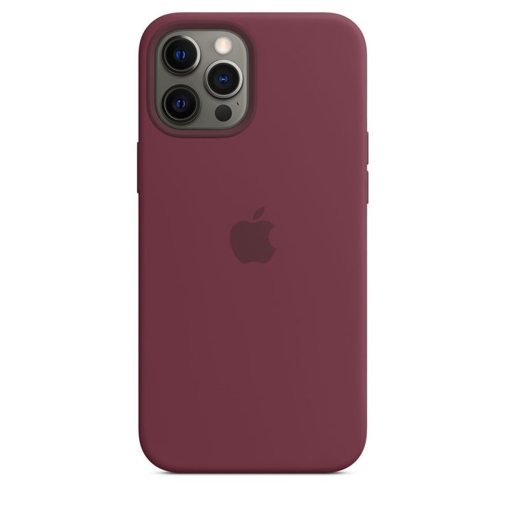 iPhone Original Liquid Silicone Phone Case (Wine)