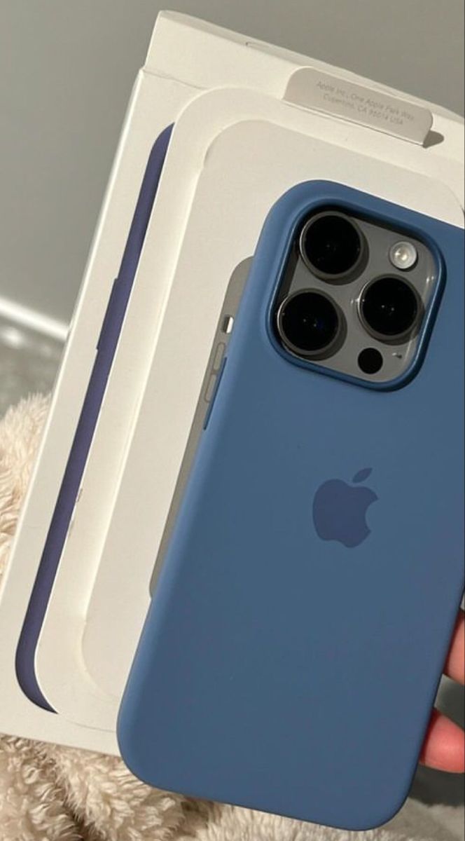 iPhone Original Liquid Silicone Phone Case (Teal Blue)