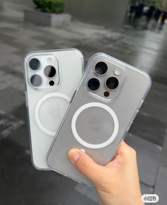 Anti Yellow Magsafe Crystal Case