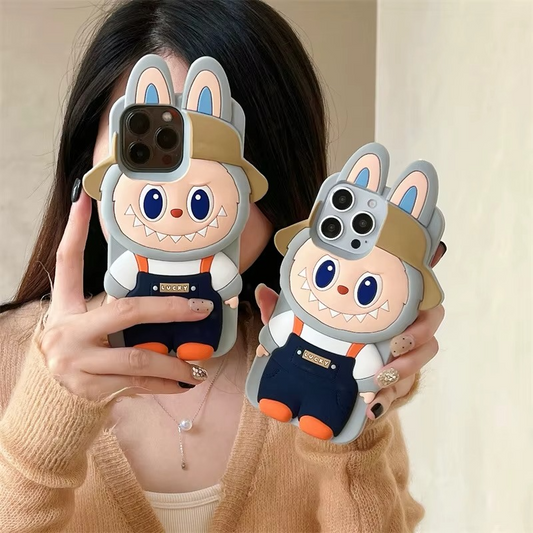 Mr. Lucky Bunny Silicone Phone Case