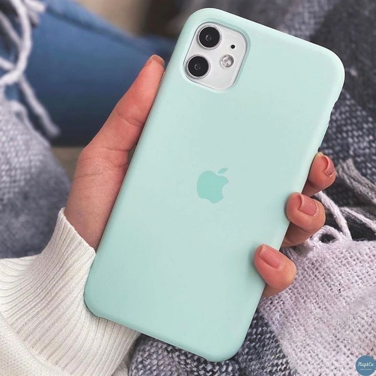 iPhone Original Liquid Silicone Phone Case (Turquoise Green)