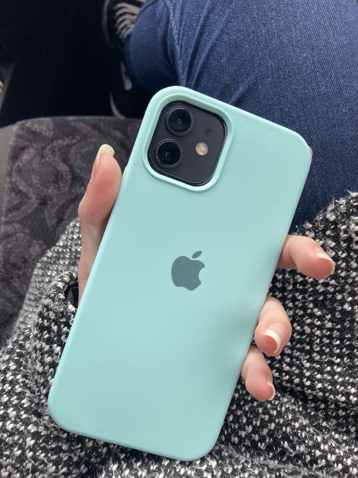 iPhone Original Liquid Silicone Phone Case (Turquoise Green)