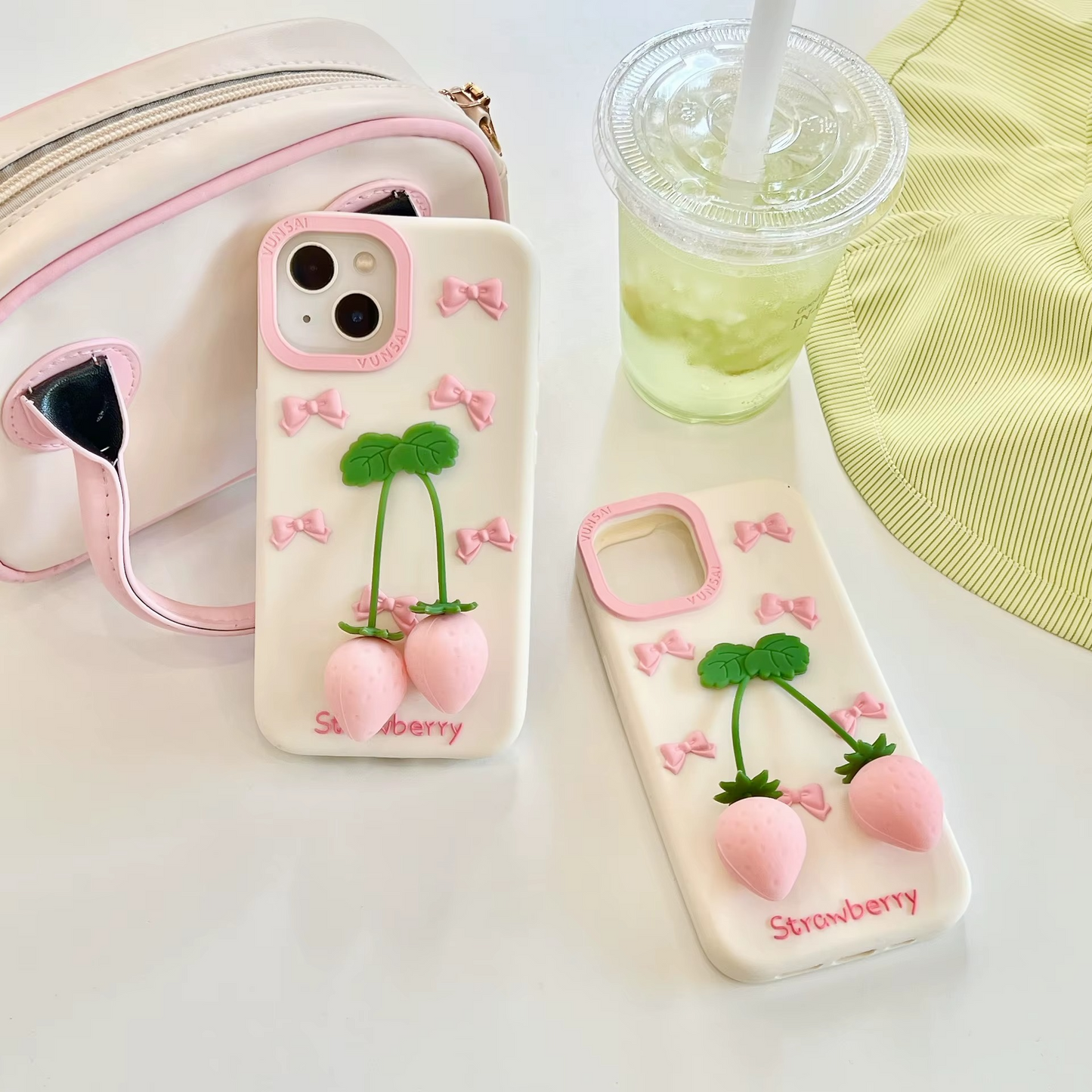 Peachy Strawberry Pop Phone Case