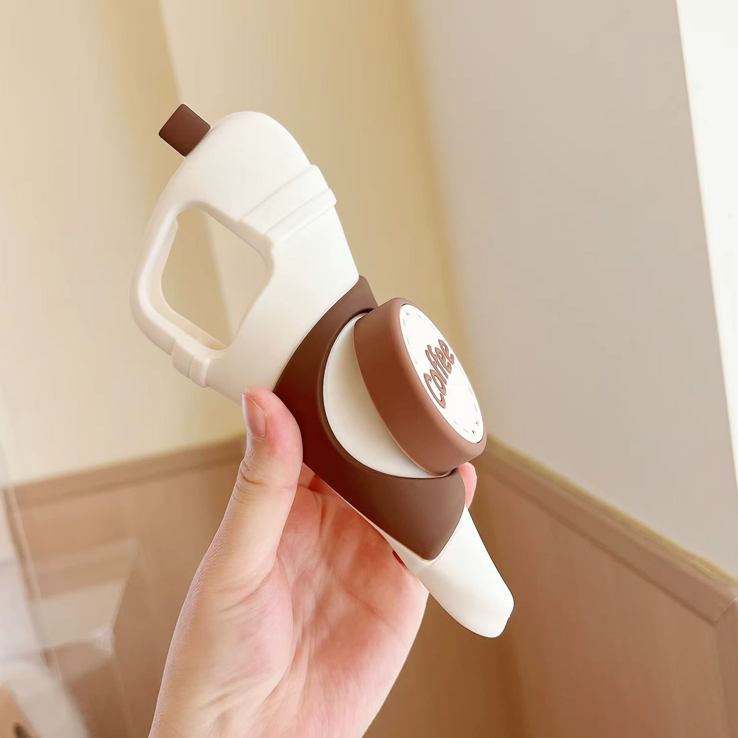 Mocha Mug 3D Silicone With Pop Stand Phone Case