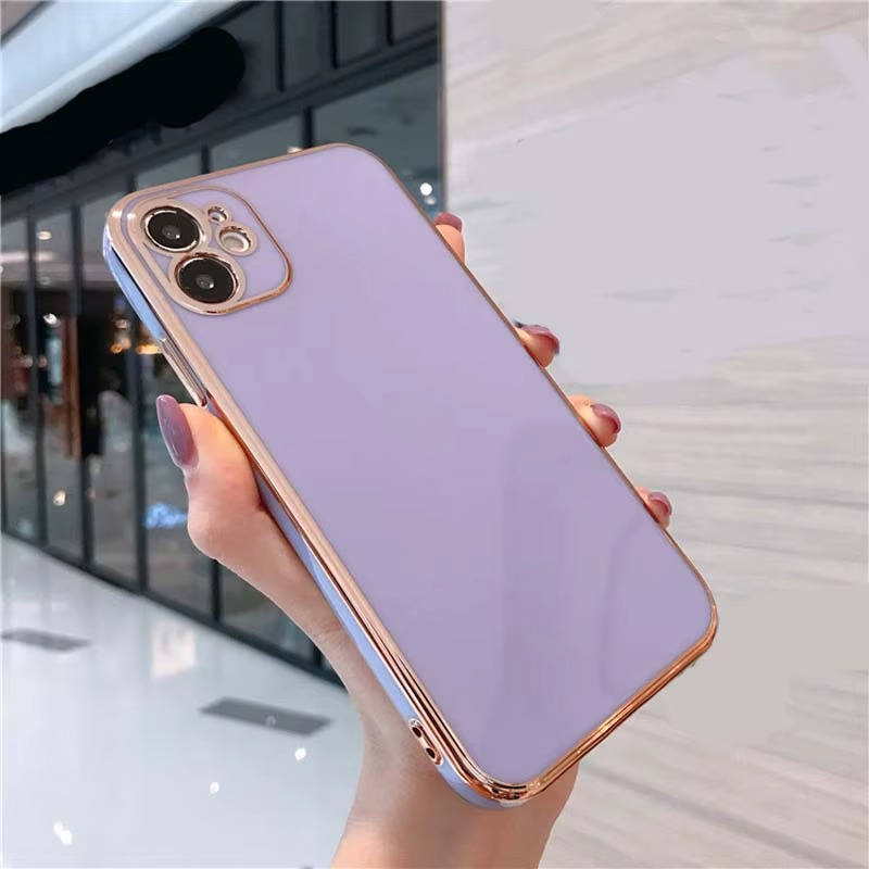 Elegant glossy Elite Camera Protection Phone Case For iPhone