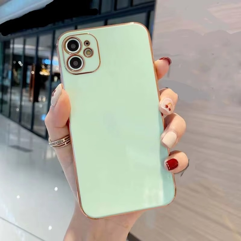 Elegant glossy Elite Camera Protection Phone Case For iPhone