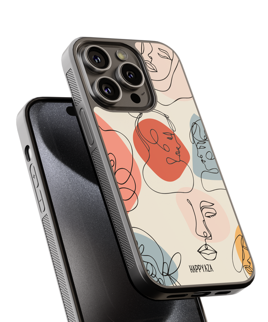 Abstract Girl Designer Phone  Case