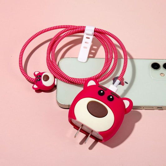 Cute Cartoon Series Fast Charger Protector Case (Losto)