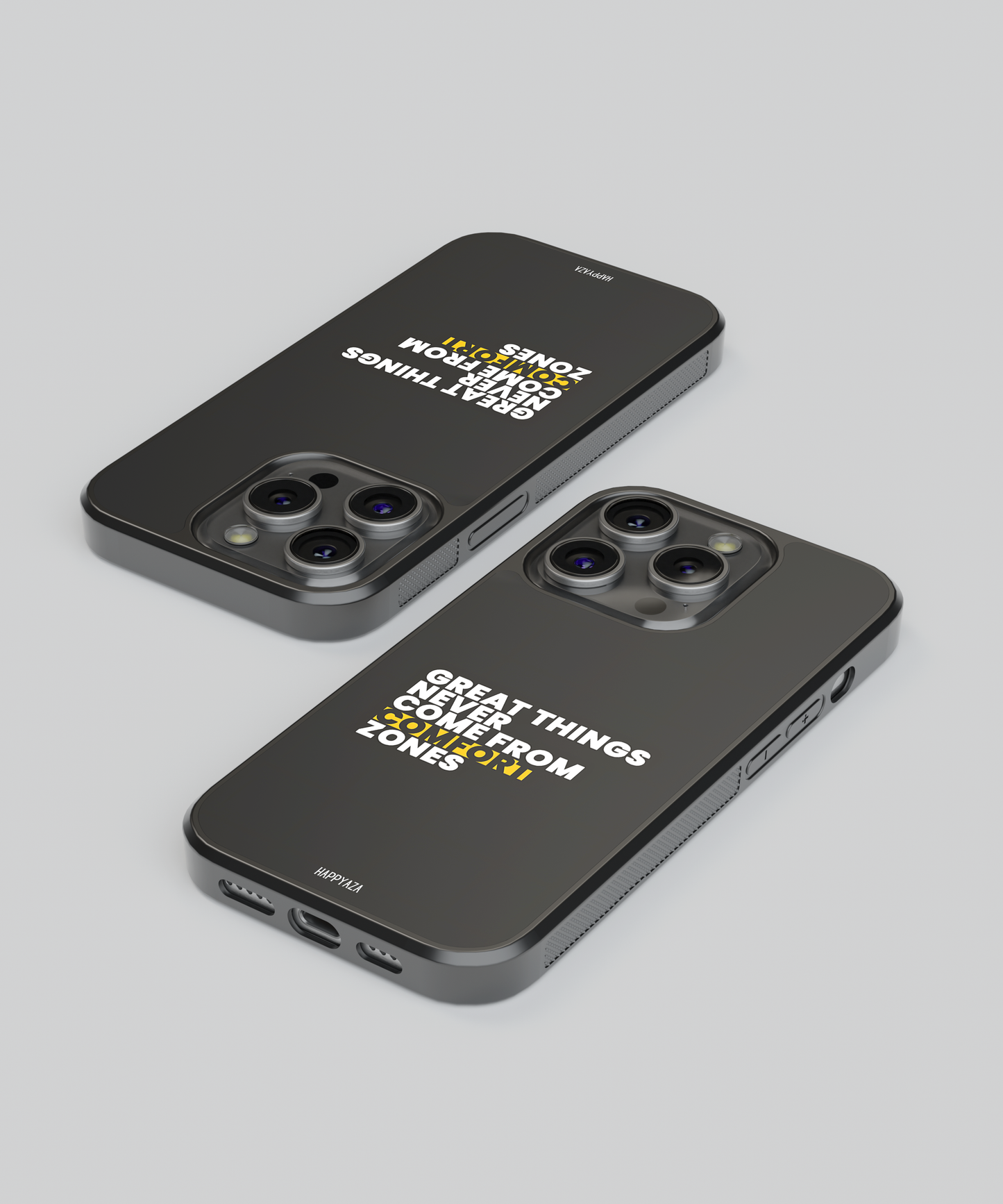 Great Things Never Come From Comfort  Zones Designer Phone Case