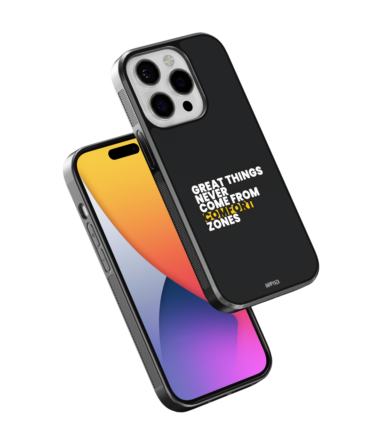 Great Things Never Come From Comfort  Zones Designer Phone Case