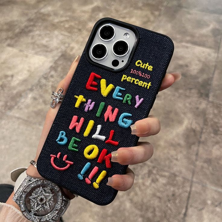 Everything Will Be OK Silicone Phone Case