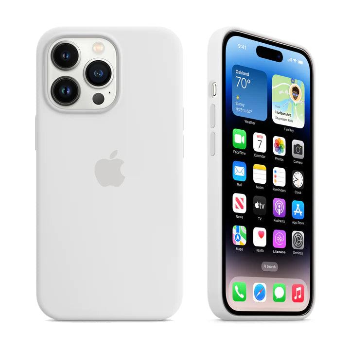 iPhone Original Liquid Silicone Phone Case (White)