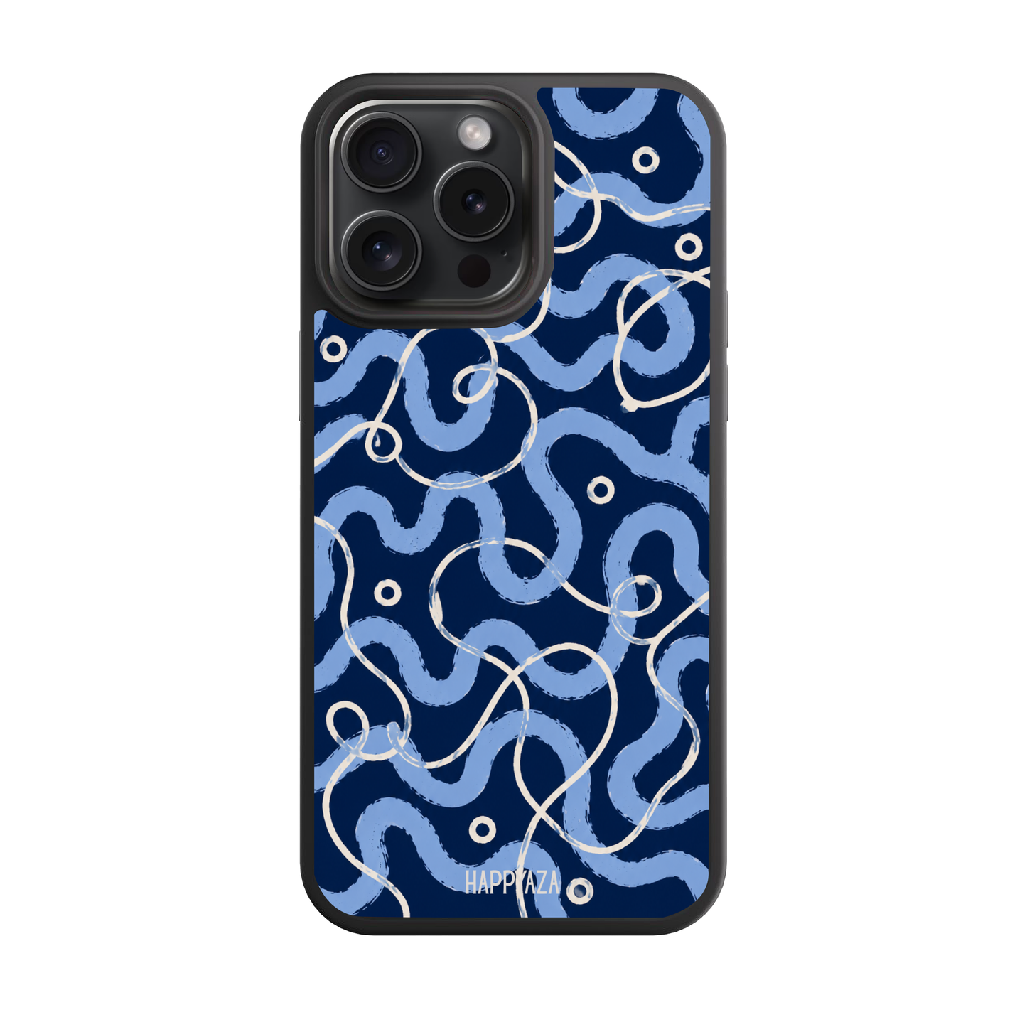 Ocean Loop Pattern Designer Phone Case