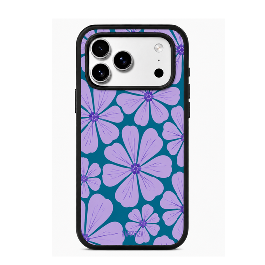 Purple Bloom Bliss Designer Phone Case