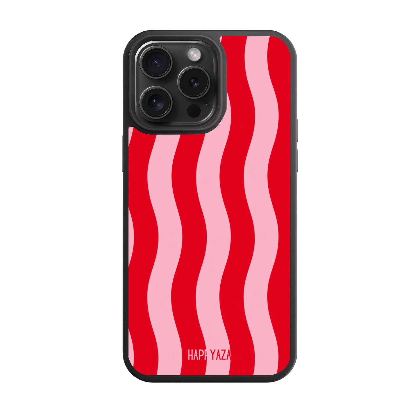Crimson Wave Designer Phone Case