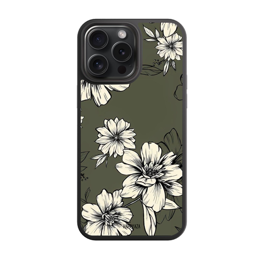 Deep Green Designer Phone Case