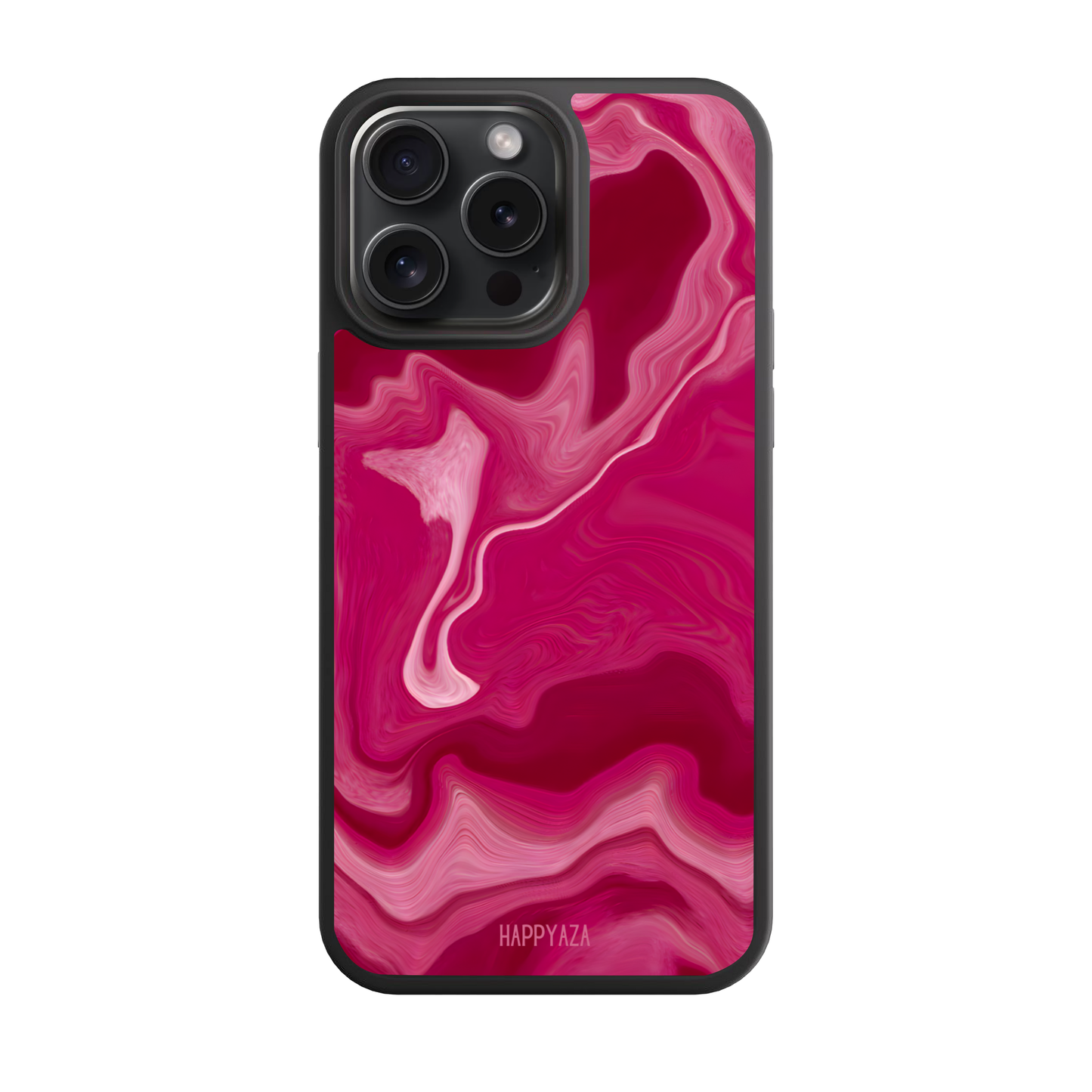 Pink Drift Waves Designer Phone Case