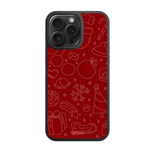 Merry & Bright Doodles Designer Phone Case