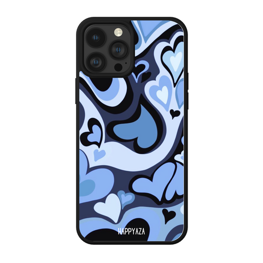 Blue Mini Hearts Designer Phone  Case