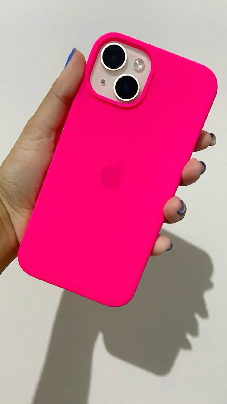 iPhone Original Liquid Silicone Phone Case (Hot Pink)