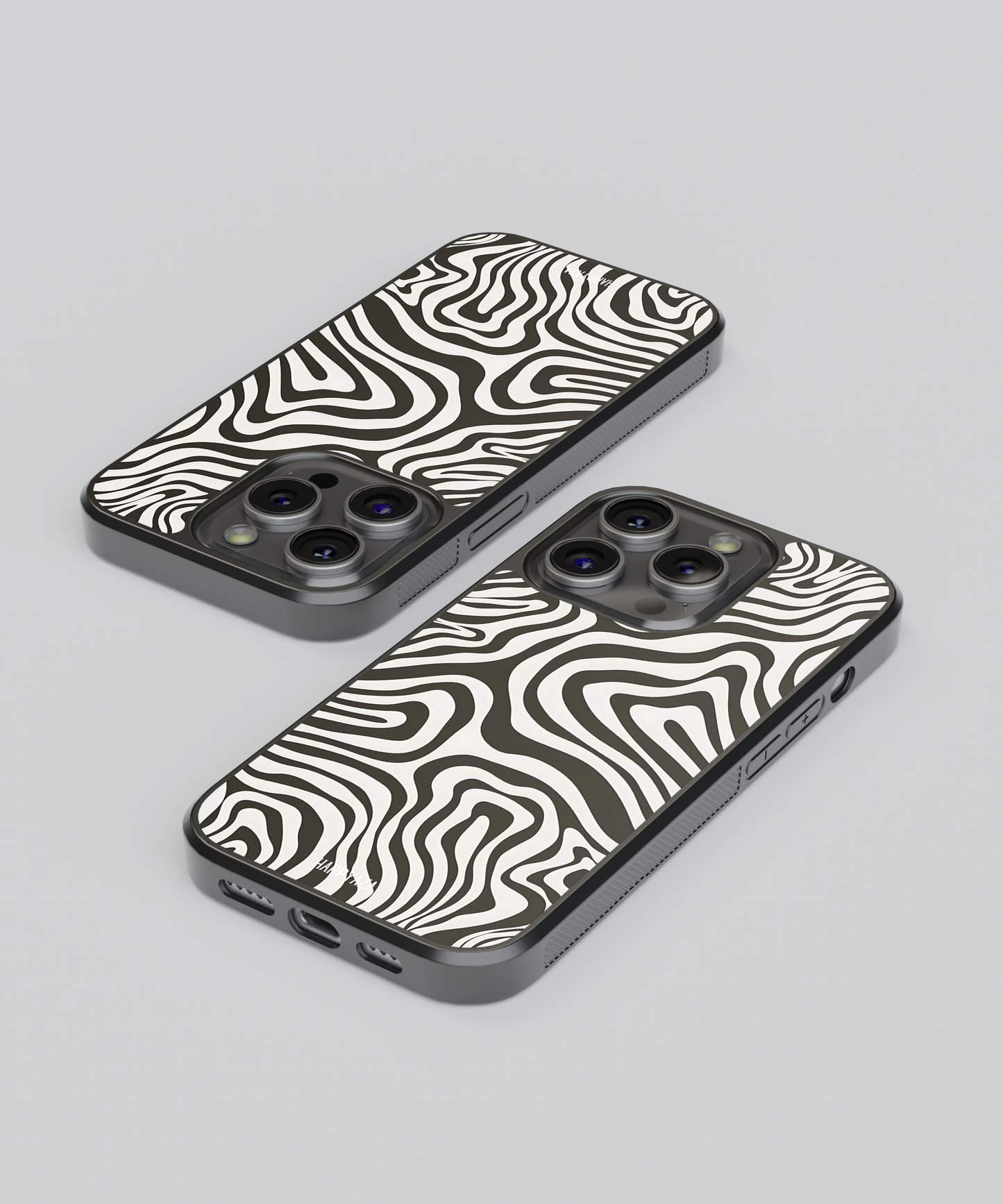 Intricate black and white abstract  Designer Phone Case