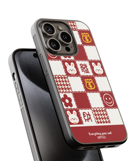 Kawai Checks Designer Phone Case